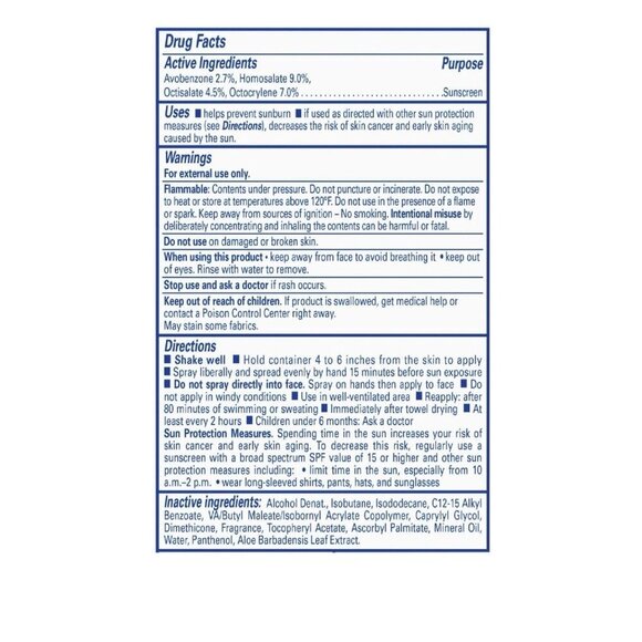 Banana Boat Light as Air SPF 50 Sunscreen Spray Banana Boat Exp.10/26 - Picture 2 of 3